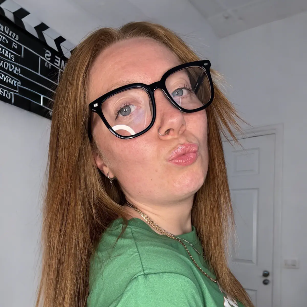 Black Square Glasses