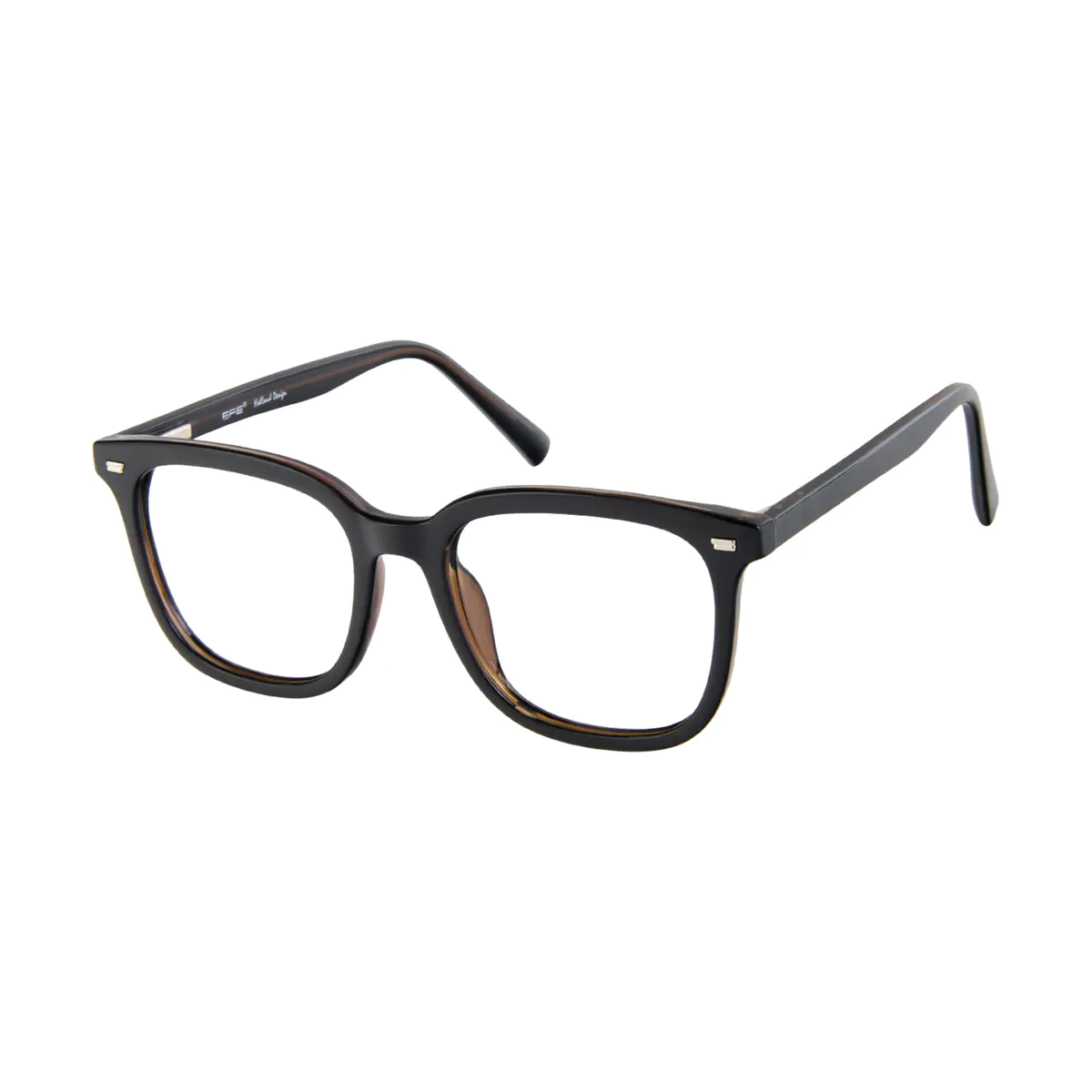 Square Black/Brown Reading Glasses