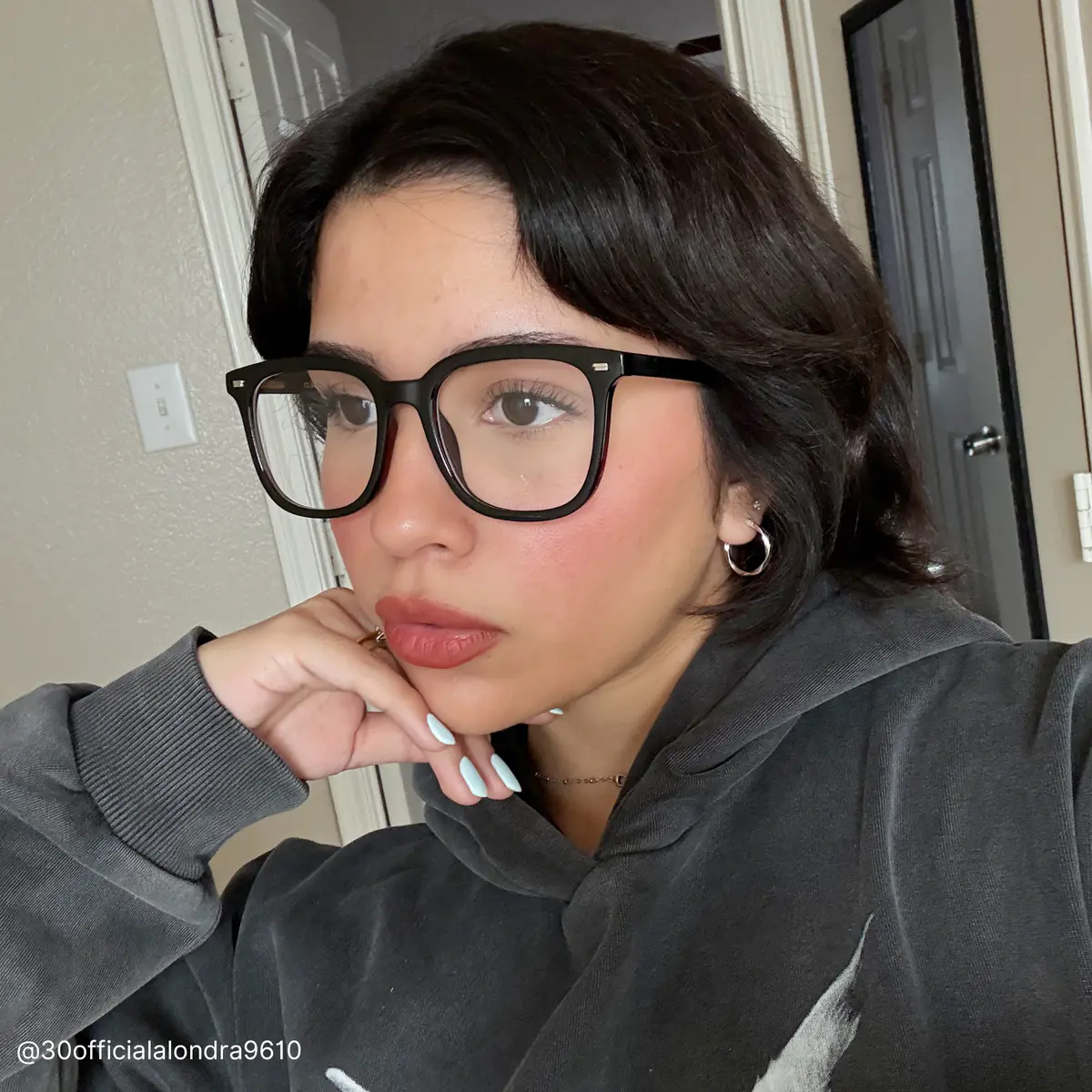 Brown Square Eyeglasses