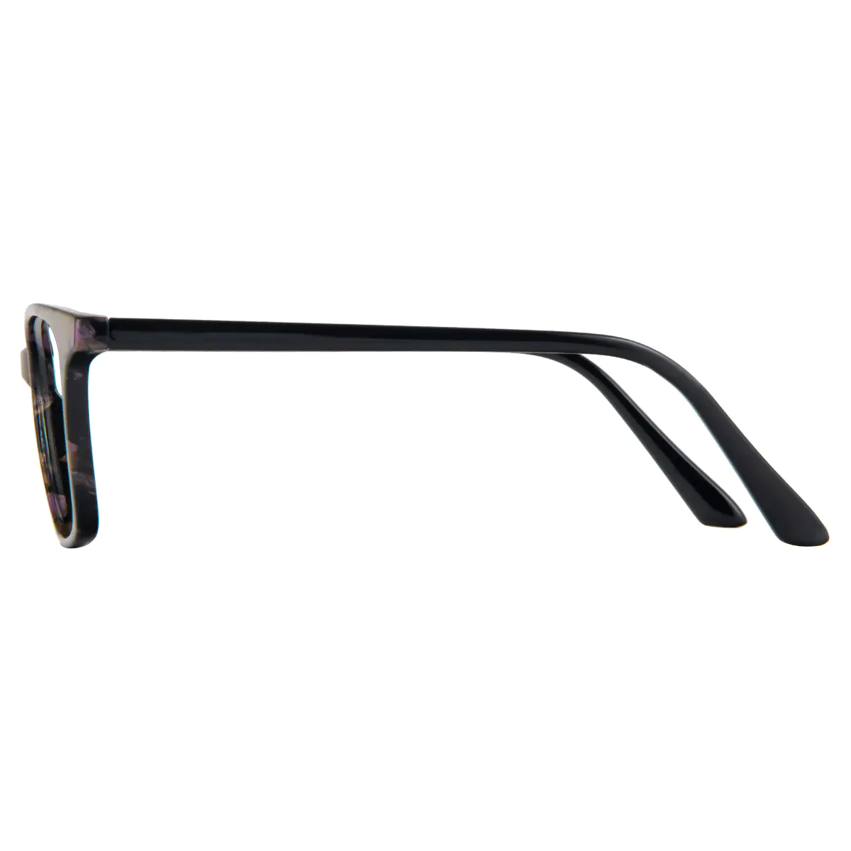 Square Purple Reading Glasses