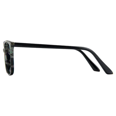 Cat-eye Black/Green Eyeglasses