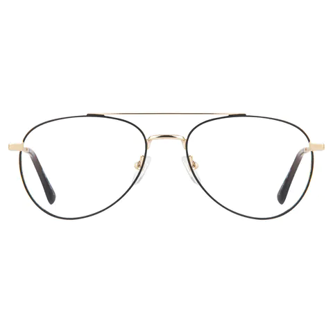 Black Aviator Glasses