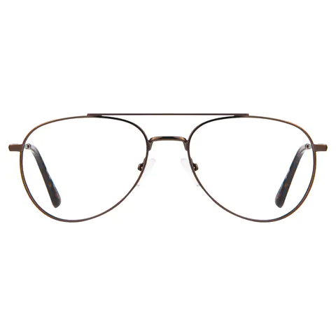 Brown Aviator Glasses