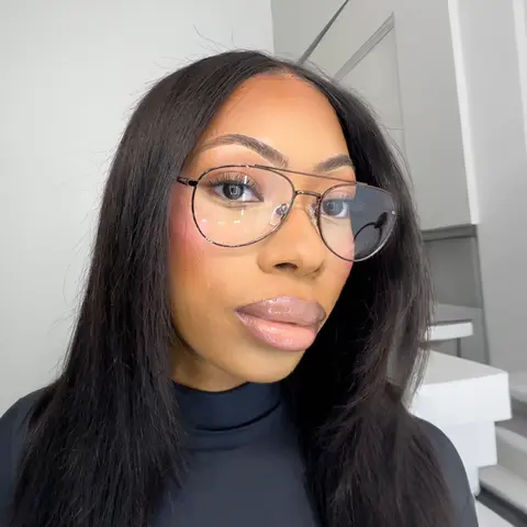 Brown Aviator Glasses