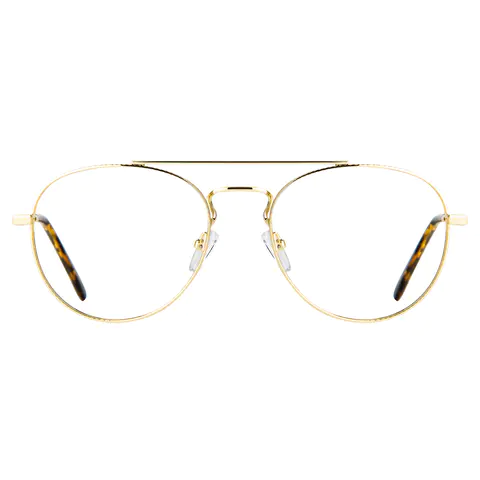 Aviator Gold Eyeglasses