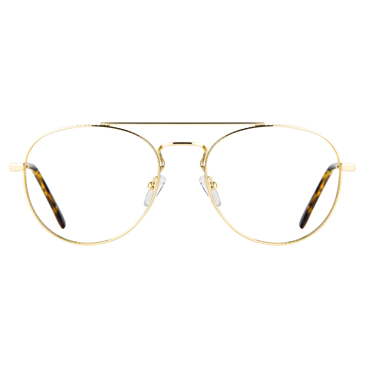 Aviator Gold Eyeglasses