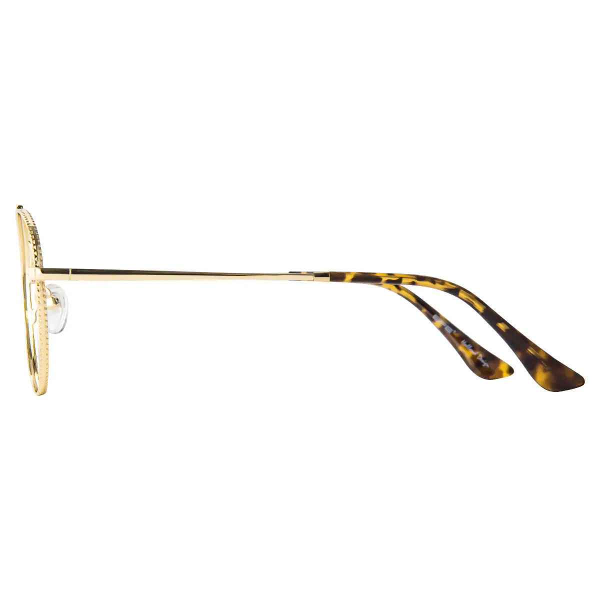 Aviator Gold Eyeglasses
