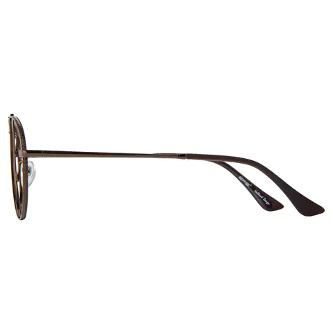 Aviator Brown Eyeglasses