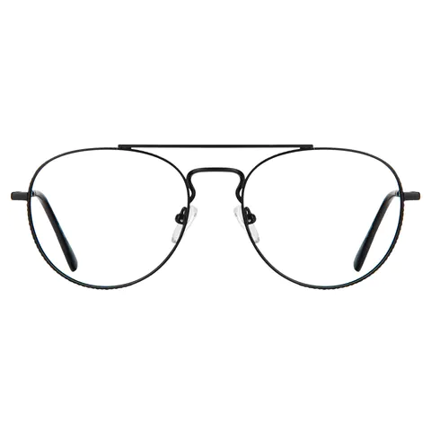 Aviator Black Eyeglasses