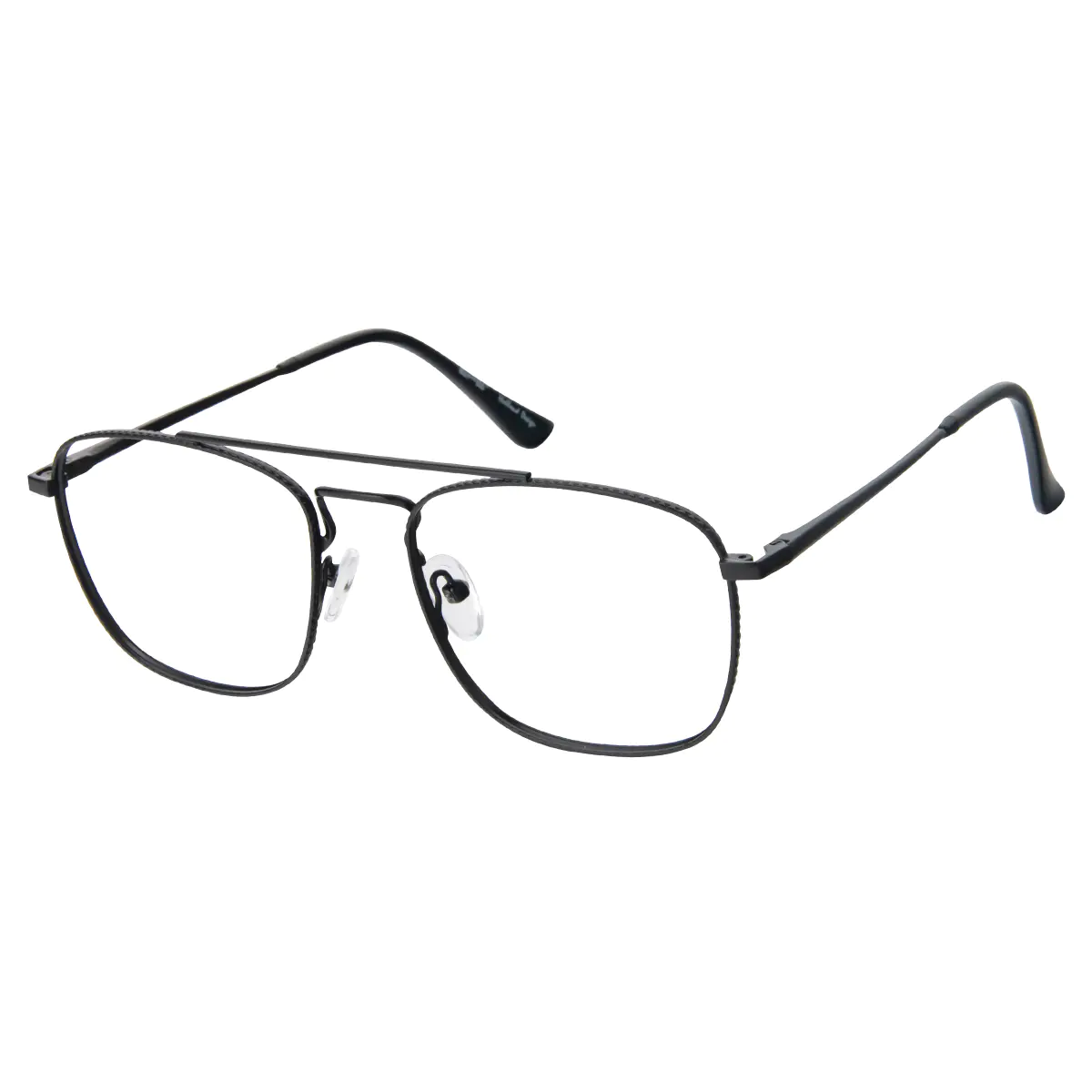 Aviator Black Eyeglasses