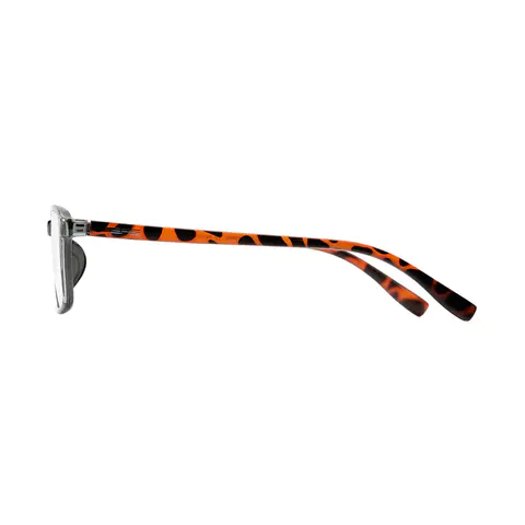 Rectangle Grey Eyeglasses