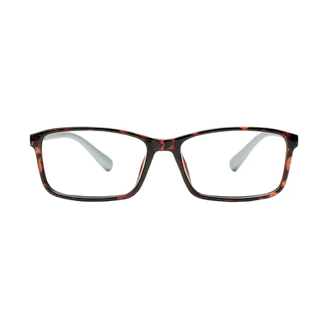 Rectangle Tortoiseshell Eyeglasses