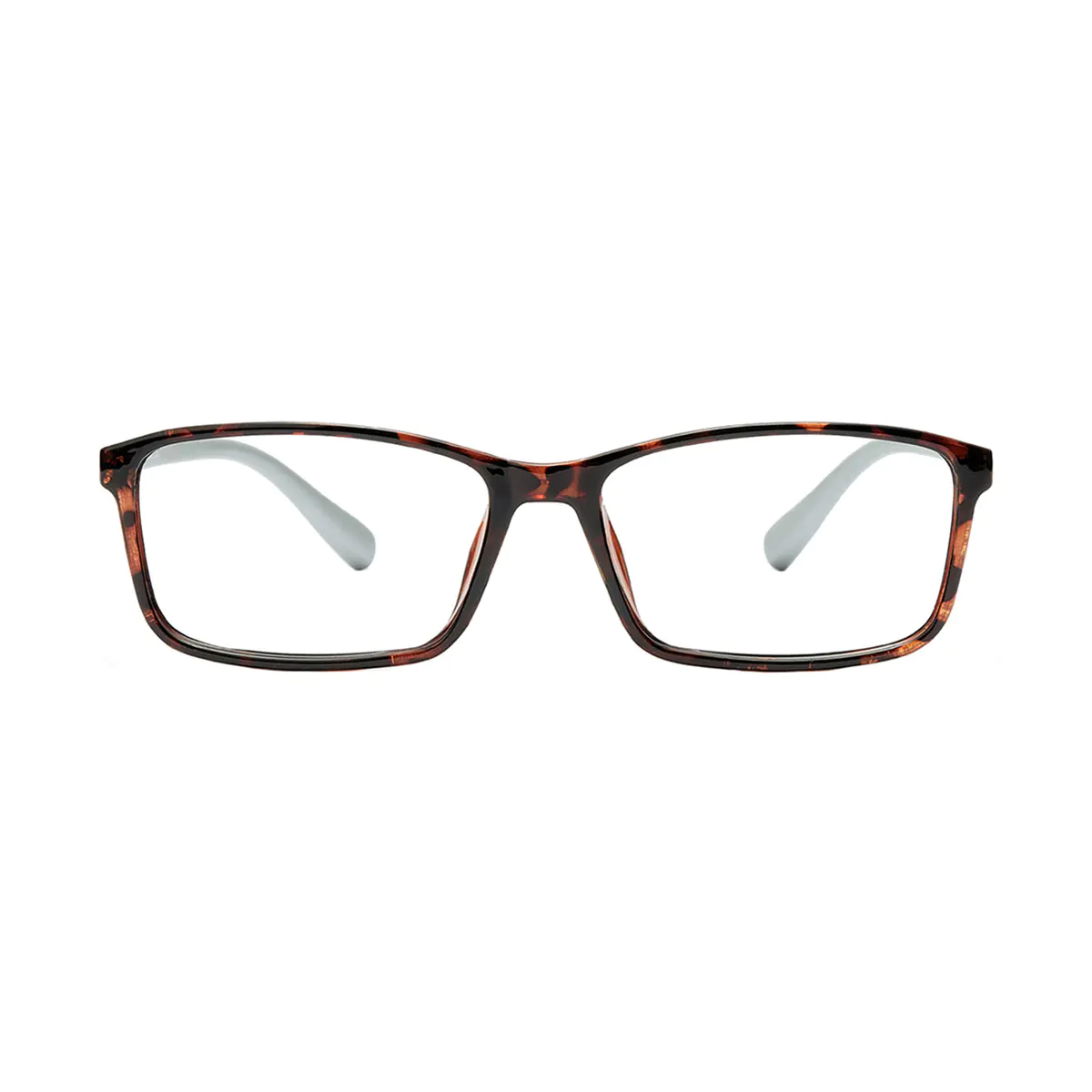 Rectangle Tortoiseshell Eyeglasses
