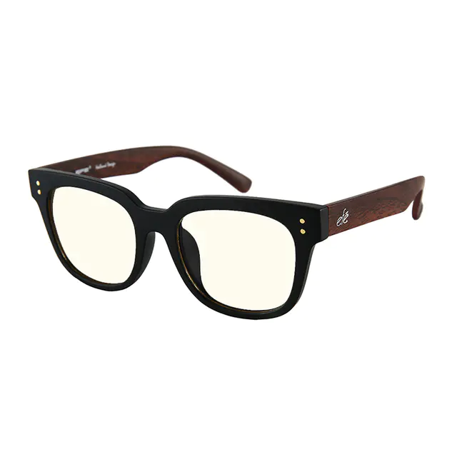 Square Wood Eyeglasses