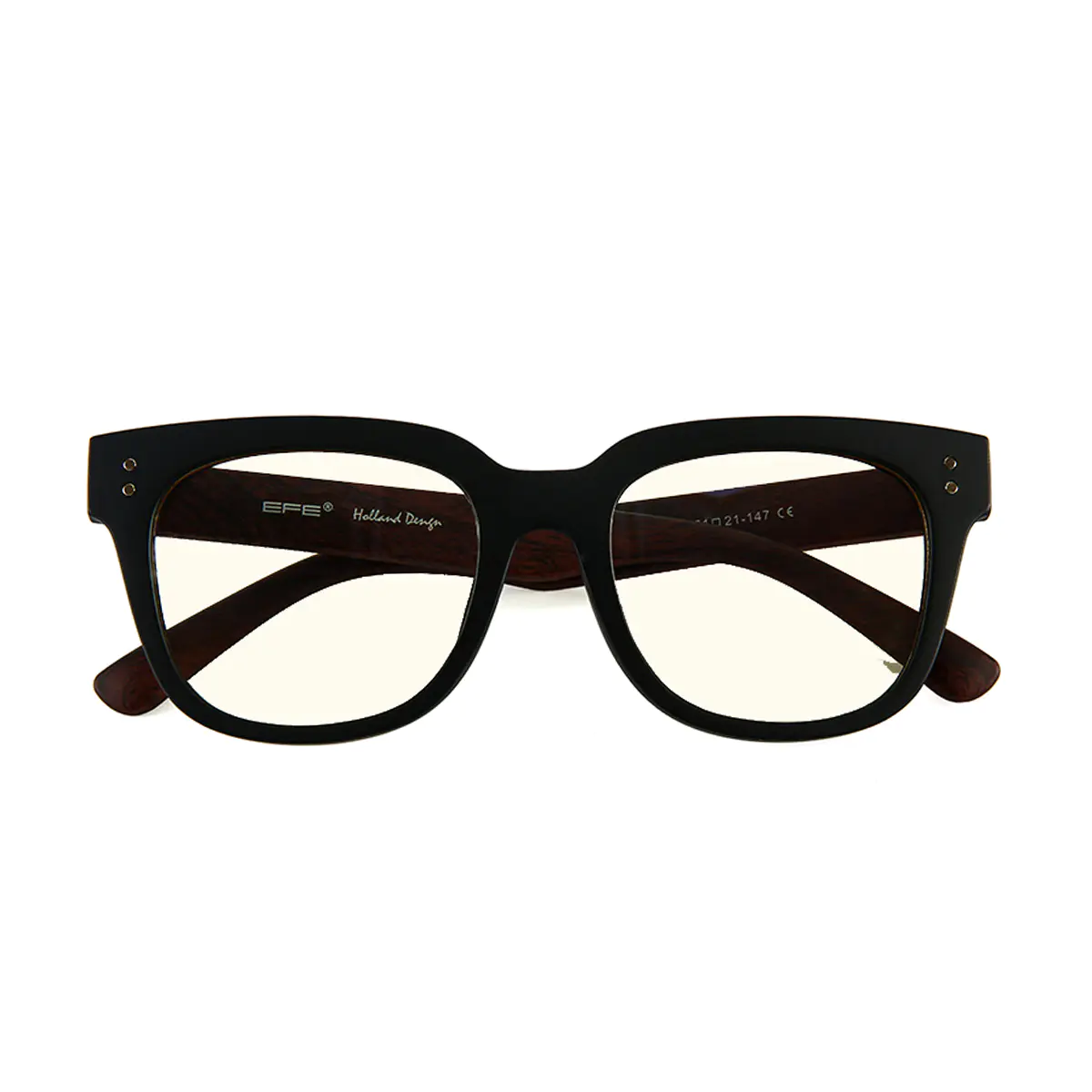 Square Wood Eyeglasses