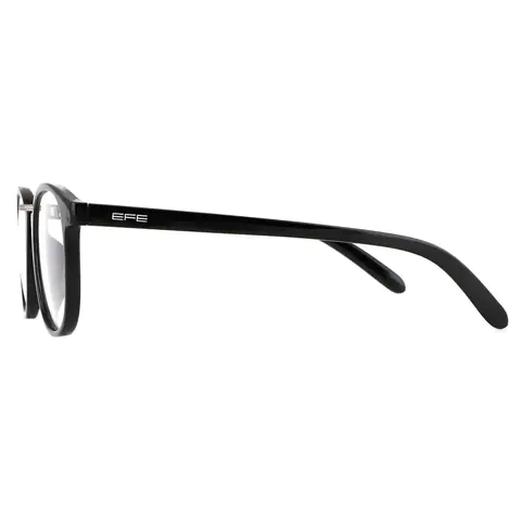 Oval Black Eyeglasses