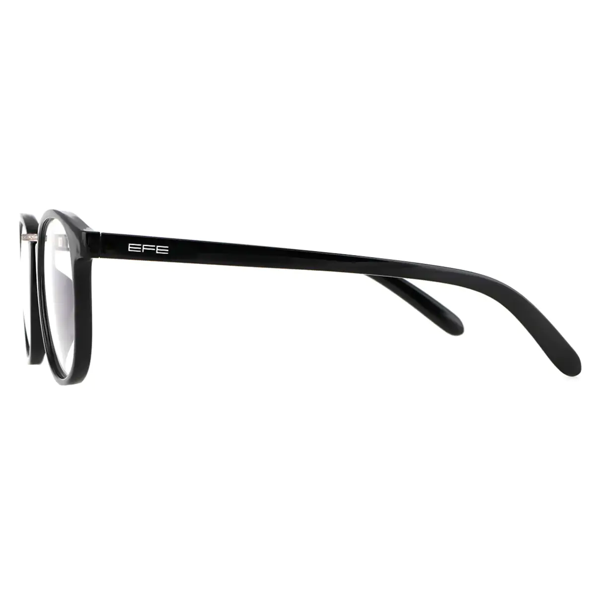 Oval Black Eyeglasses