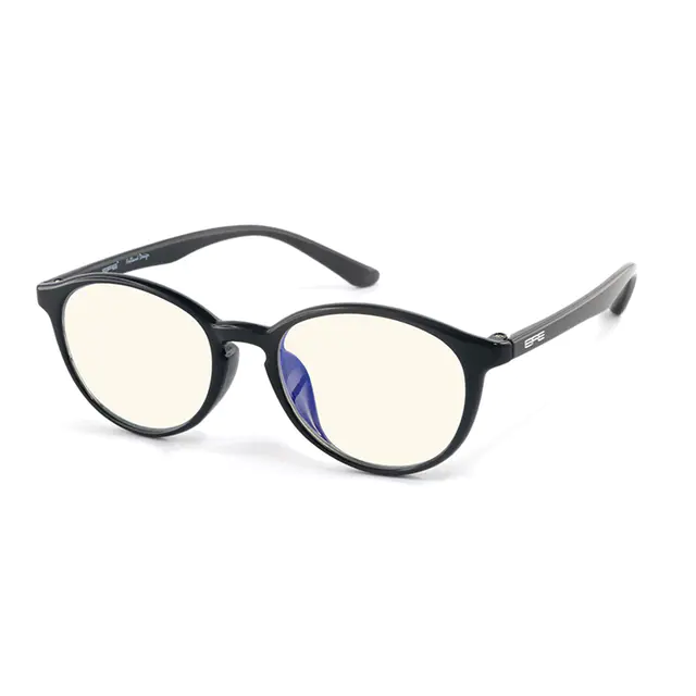 Oval Black Eyeglasses