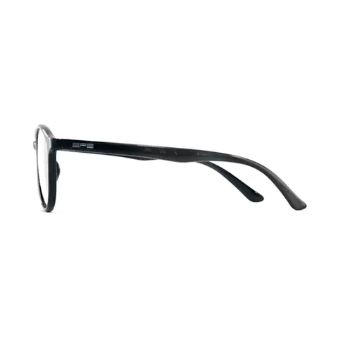 Oval Black Eyeglasses
