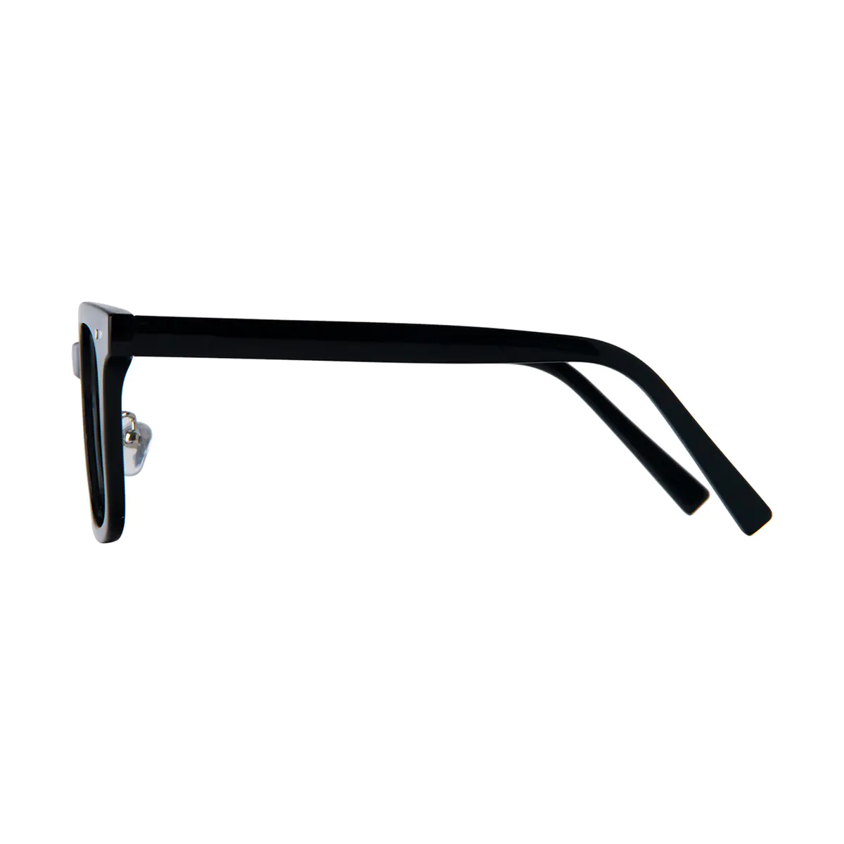 Square Black Eyeglasses