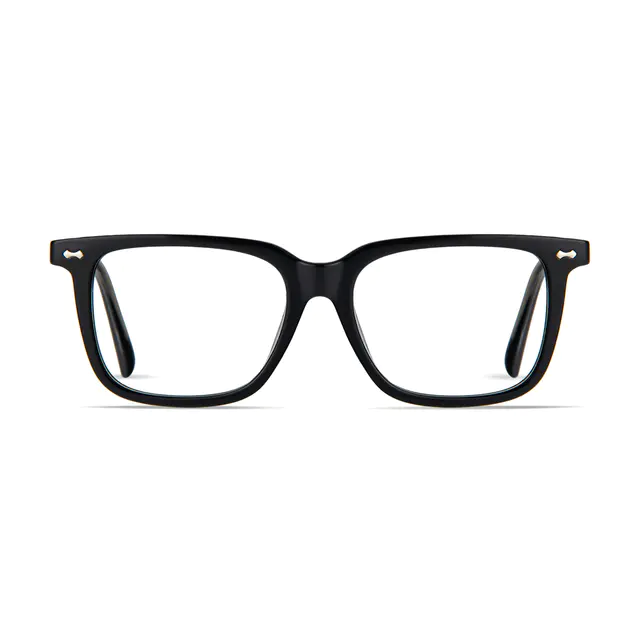 Square Black/Gray Eyeglasses