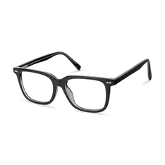 Square Black/Gray Eyeglasses