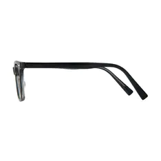Square Black/Gray Eyeglasses