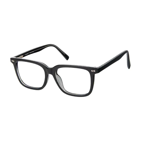 Square Black/Gray Glasses