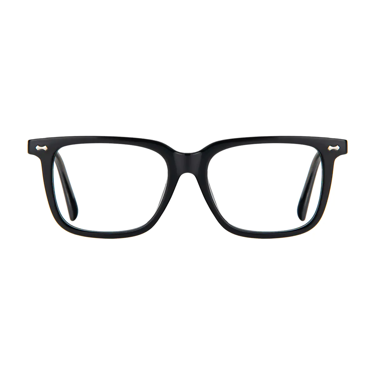 Square Black/Gray Glasses