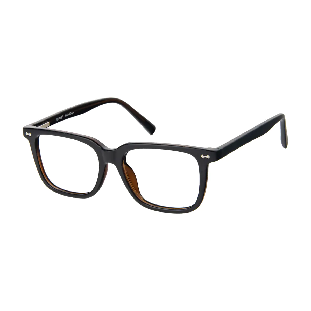 Square Black/Brown Reading Glasses