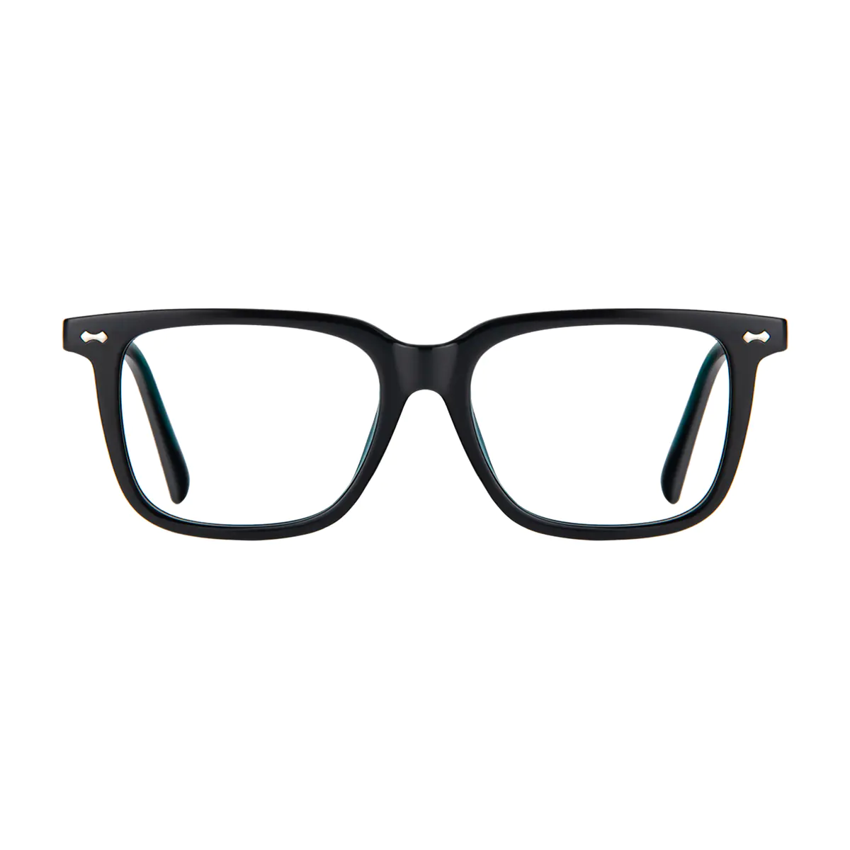 Square Black/Blue Glasses