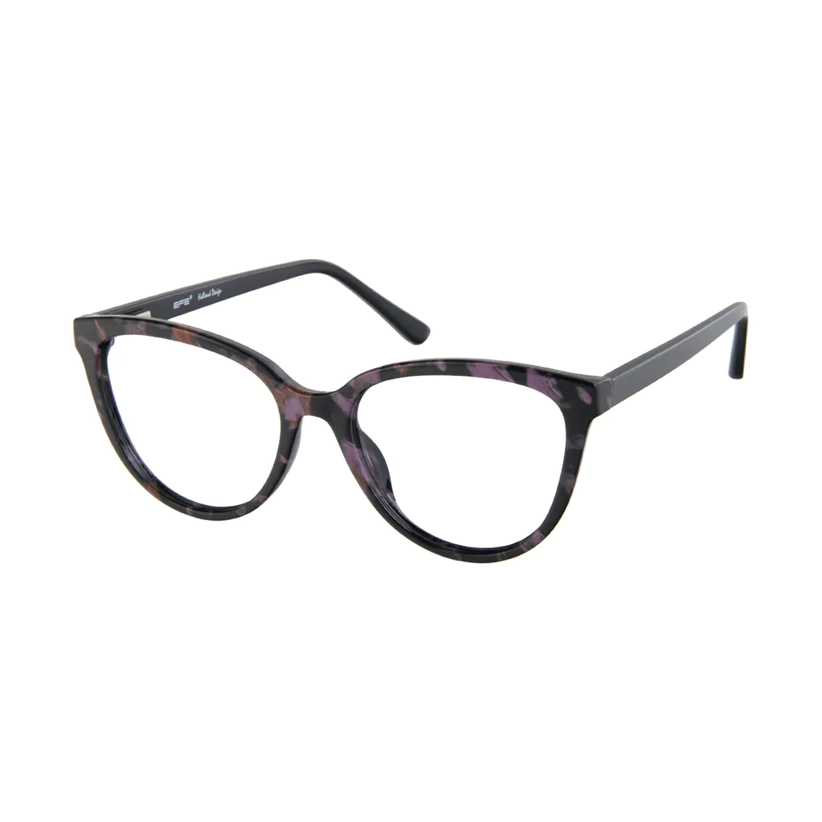 Cat-eye Purple Eyeglasses