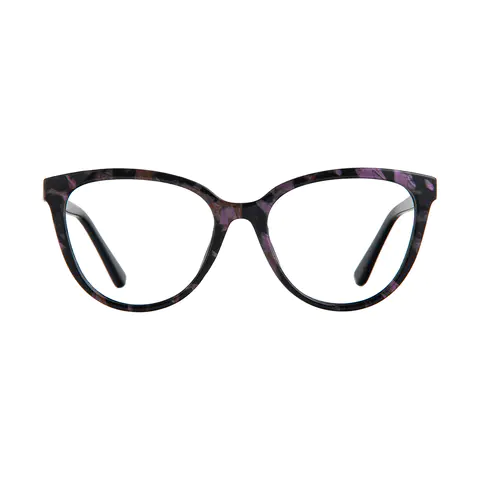 Cat-eye Purple Eyeglasses