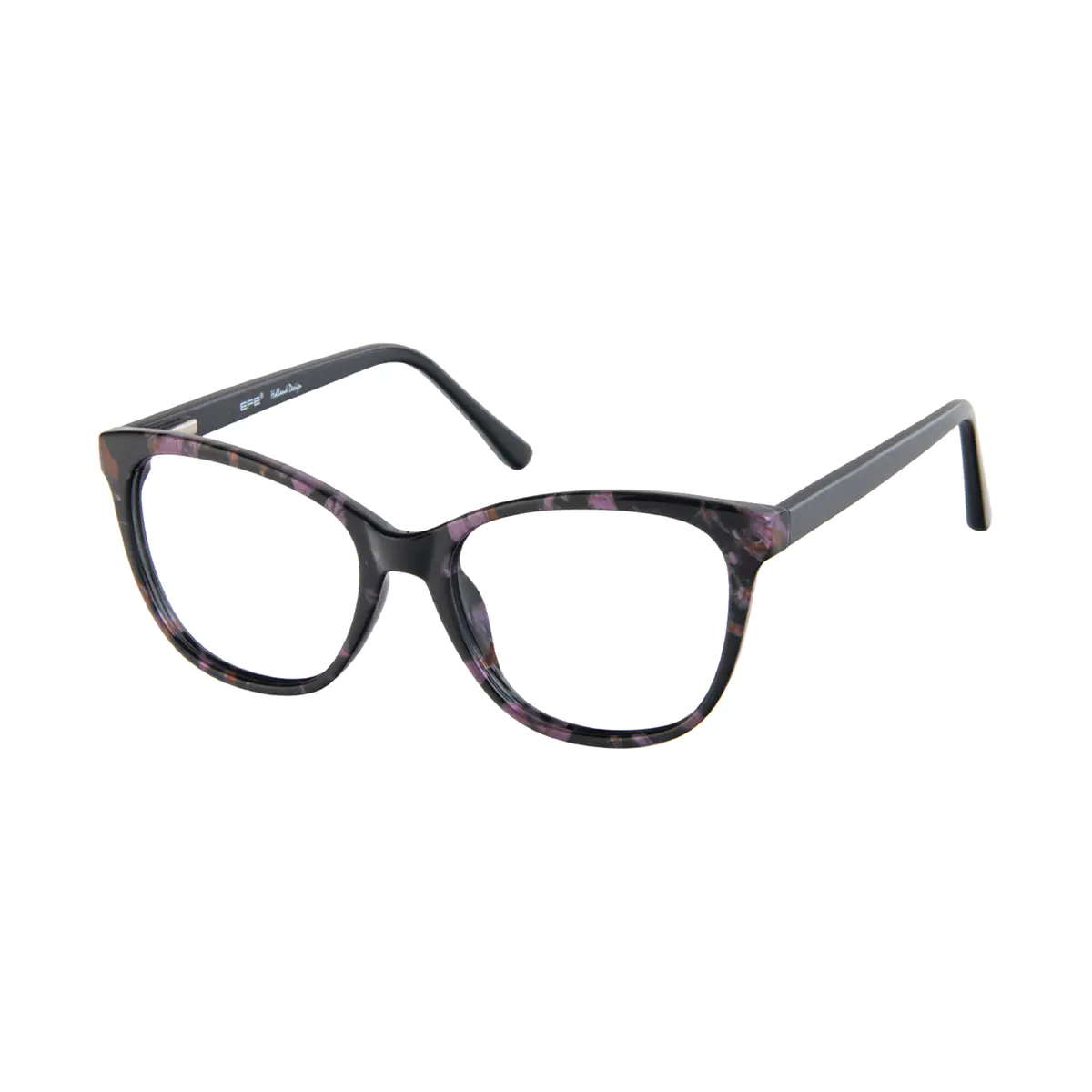 Cat-eye Purple Eyeglasses
