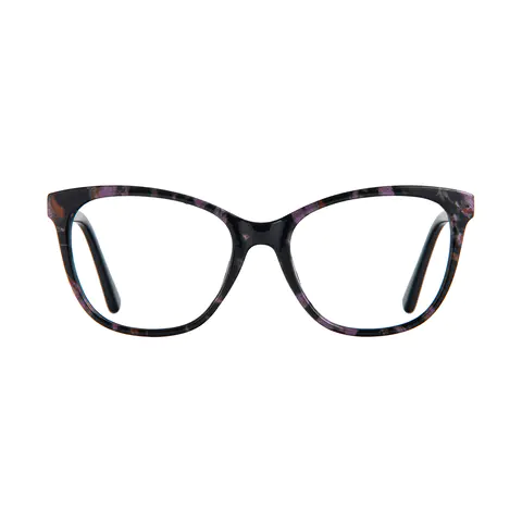 Cat-eye Purple Eyeglasses