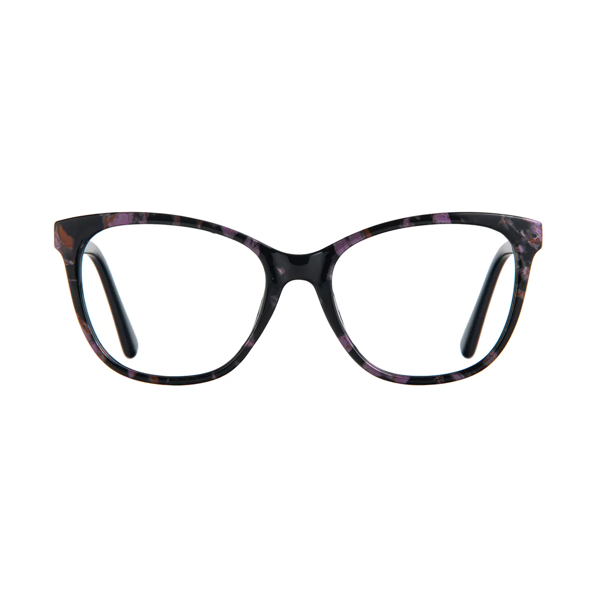 Cat-eye Purple Eyeglasses