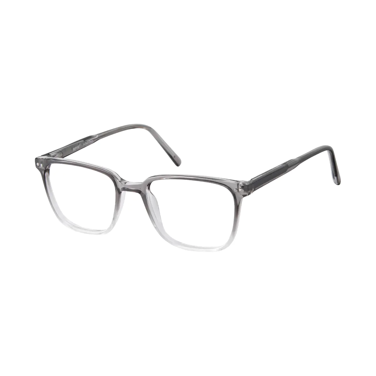 Rectangle Gradient Gray Eyeglasses