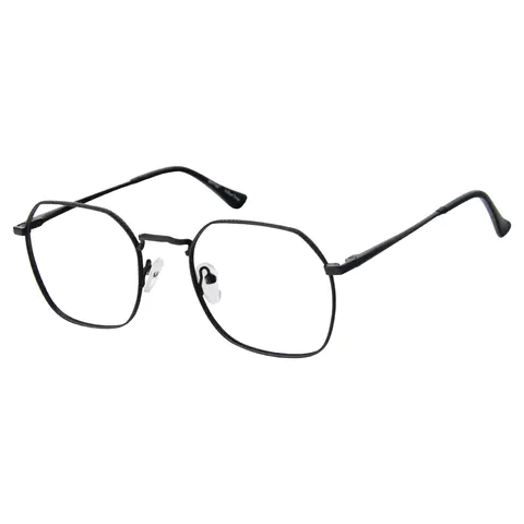 Square Black Eyeglasses