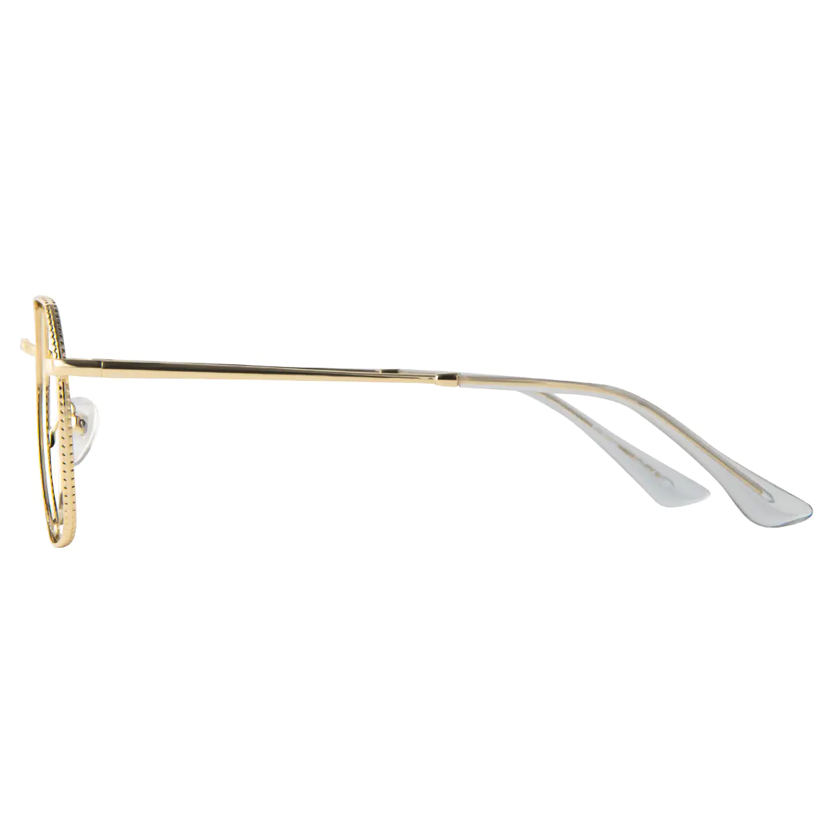 Square Gold Eyeglasses