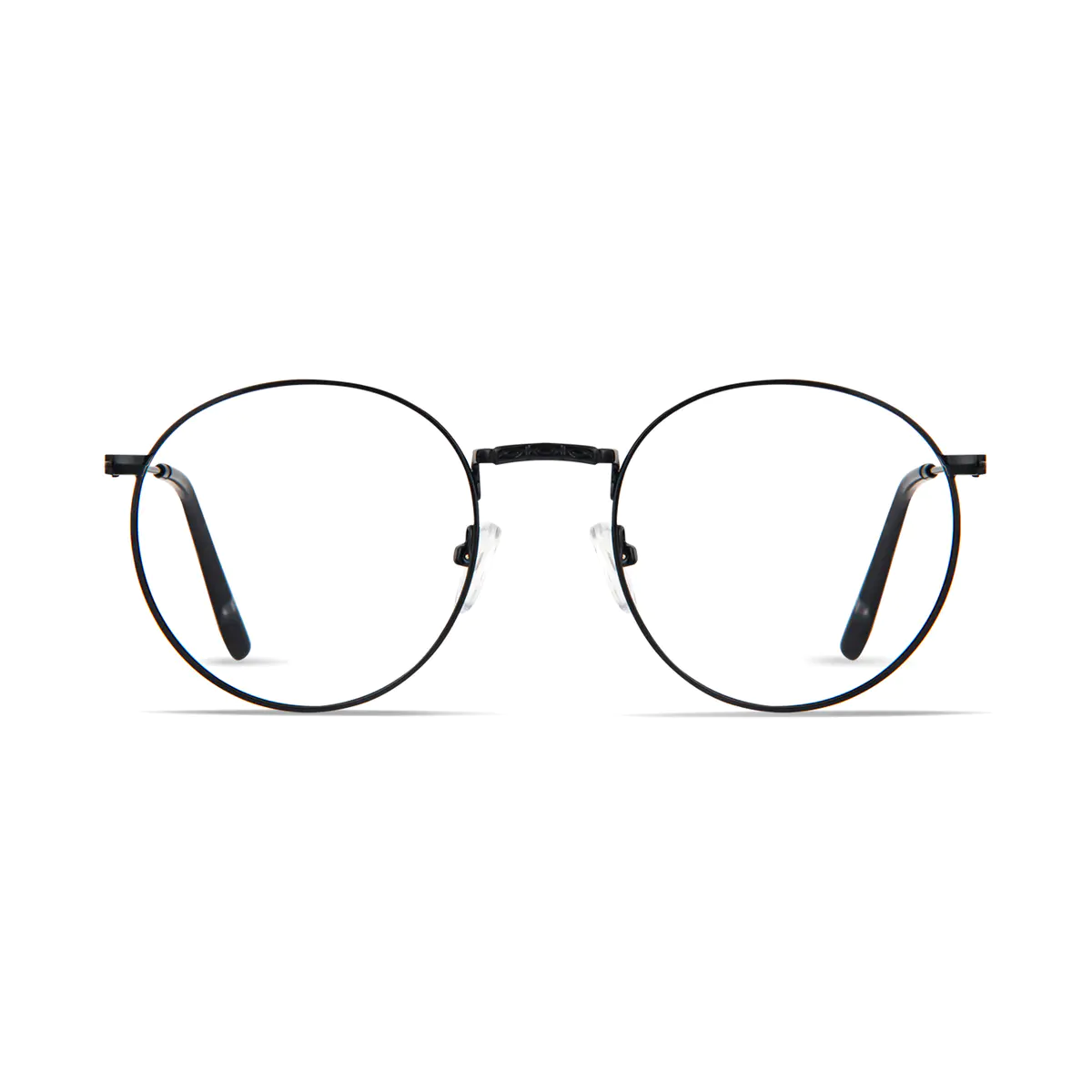 Round Black Eyeglasses