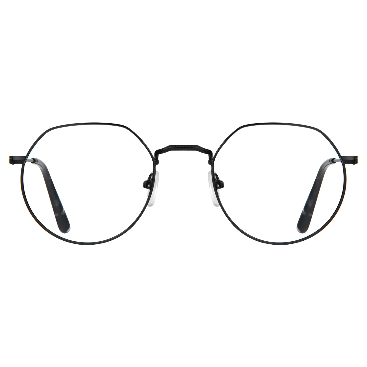 Geometric Black Eyeglasses