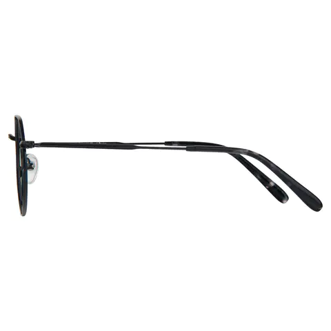 Geometric Black Eyeglasses