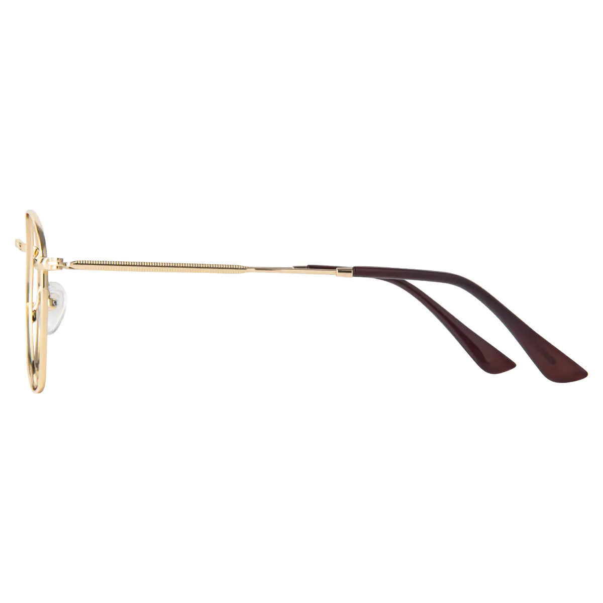 Round Gold Reading Glasses