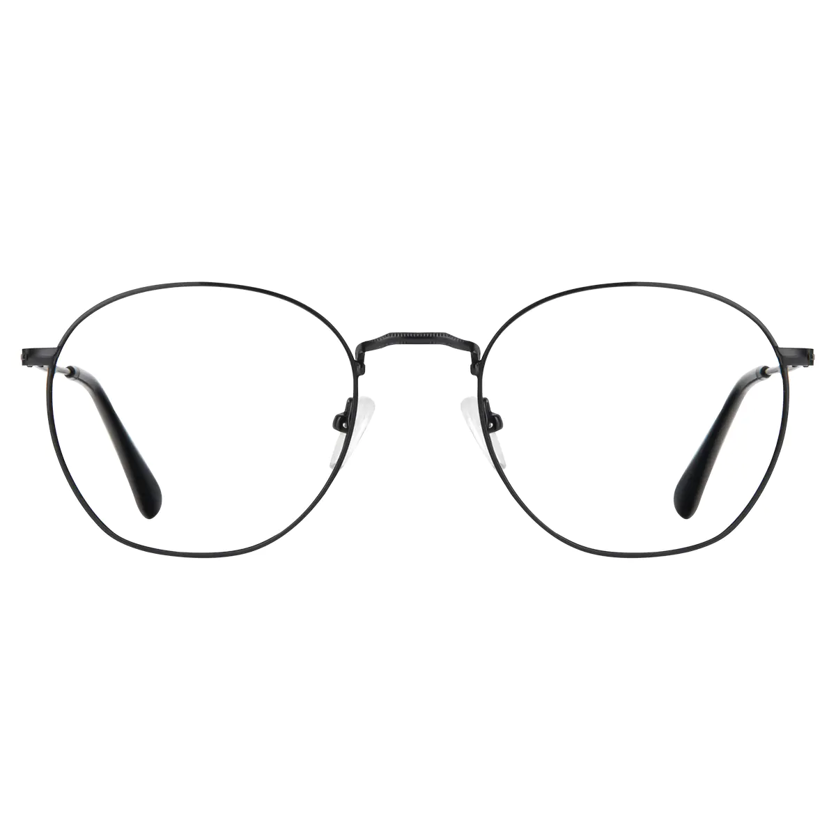 Round Black Eyeglasses