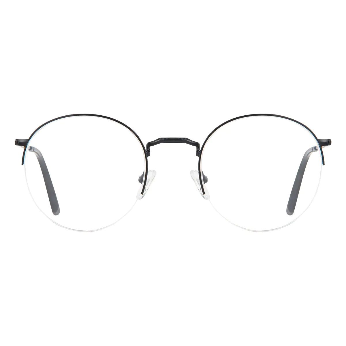 Round Black Eyeglasses