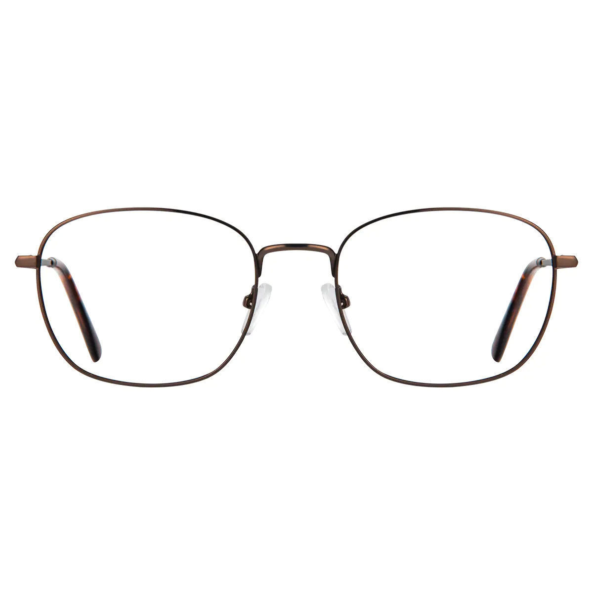 Rectangle Brown Reading Glasses