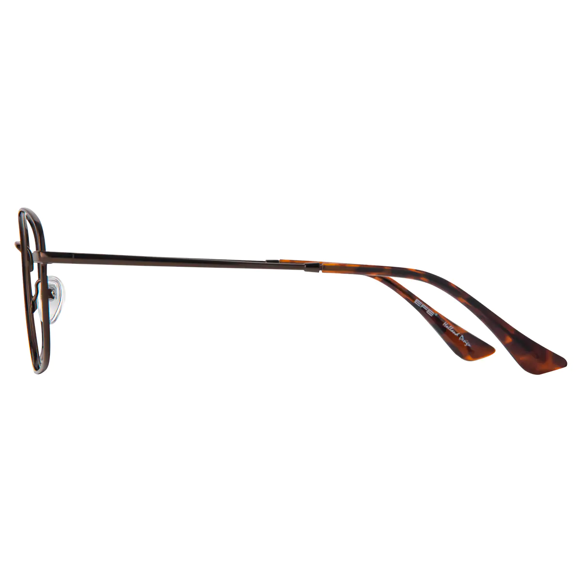 Rectangle Brown Reading Glasses