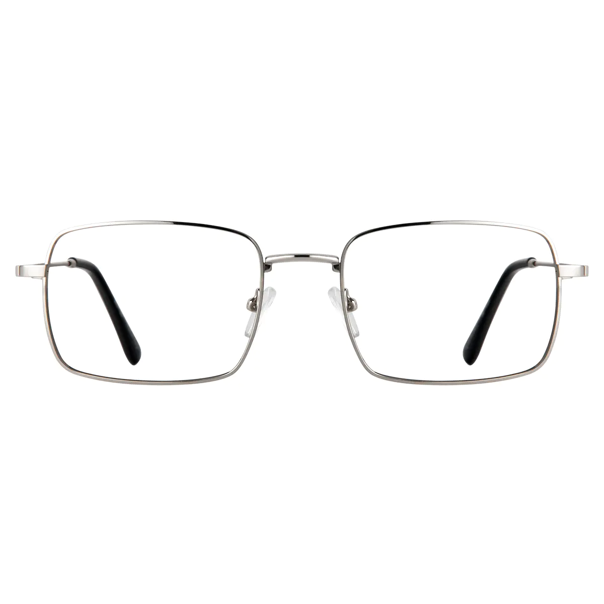 Rectangle Silver Eyeglasses