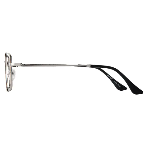 Rectangle Silver Eyeglasses