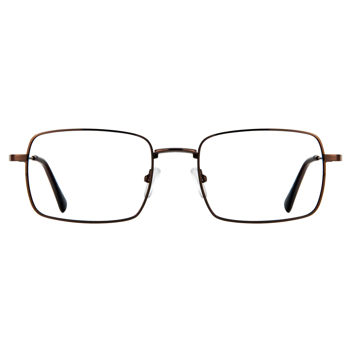 Rectangle Brown Reading Glasses